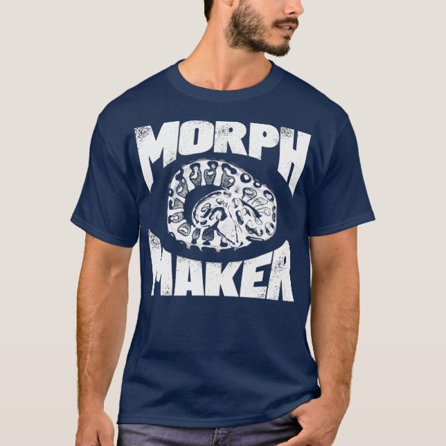 Camiseta Gracioso Mascota Love Ball    PythonSnake Breeders (Anverso)