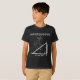 Camiseta Gracioso matemático Pun Moose Hipotenuse Matemátic (Anverso completo)