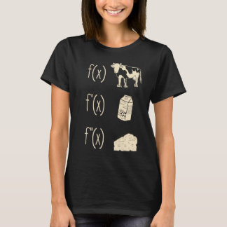 Camiseta Gracioso Math Teacher Art Para Mujeres Queso De Le