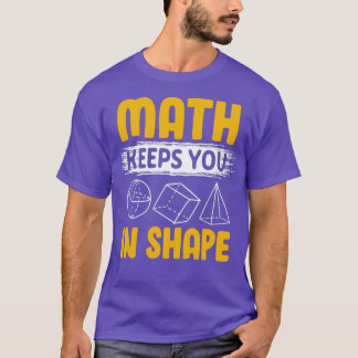 Camiseta Gracioso Math Teacher Arte Hombres Mujeres Matemát