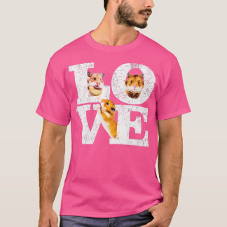 Camiseta Gracioso Me Encanta El Regalo De Hamster Cute Hams