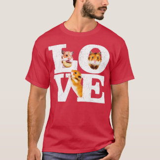 Camiseta Gracioso Me Encanta El Regalo De Hamster Cute Hams
