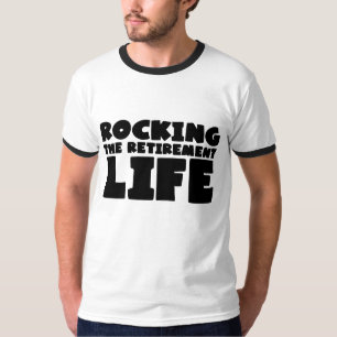Camiseta Gracioso mecedor retiro vida palabra arte