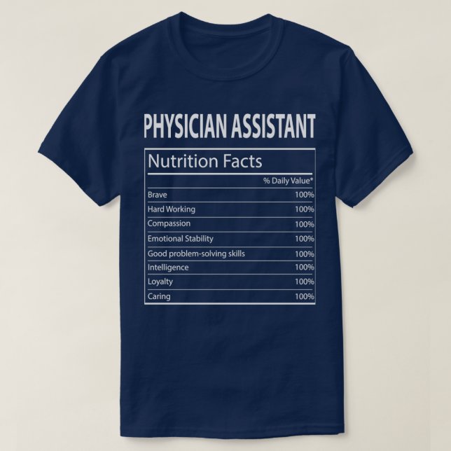 Camiseta Gracioso Médico Asistente de Nutrición Acción de G (Diseño del anverso)