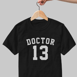 Camiseta Gracioso Médico Lucky Number 13 T-Shirt