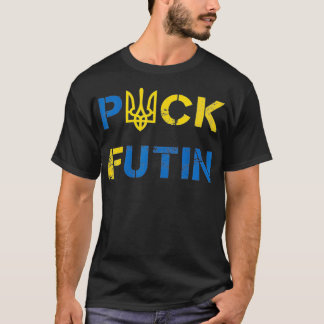 Camiseta Gracioso meme anti putin con Ucrania en Ucrania
