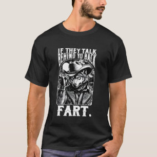 Camiseta Gracioso Meme De Alfa Wolf Si Hablan Detrás De La 