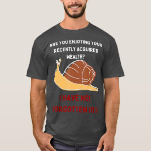 Camiseta Gracioso meme de caracol inmortal nueva tendencia 