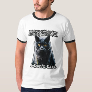 Camiseta Gracioso meme de gato lindo para los amantes de lo
