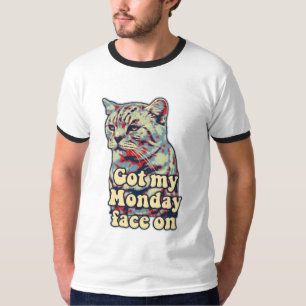 Camiseta Gracioso meme de gato lindo para los amantes de lo