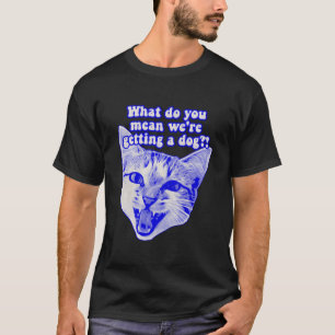 Camiseta Gracioso meme de gatos gruñón para los amantes de 