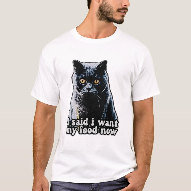 Camiseta Gracioso meme de gatos gruñones para dueños de gat (Anverso)
