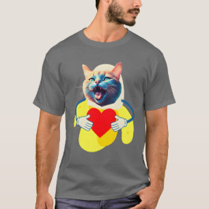 Camiseta Gracioso meme de plátanos de gato para los amantes