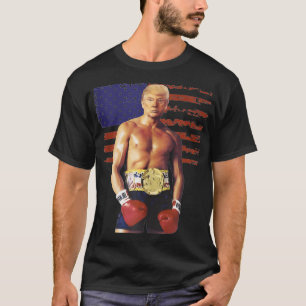 Camiseta Gracioso meme de Trump sobre boing en Rocky Boer, 