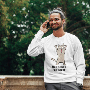 Camiseta Gracioso meme "Estoy contaminado con radiación"
