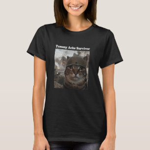 Camiseta Gracioso meme melena sobreviviente del Ache Sarcas