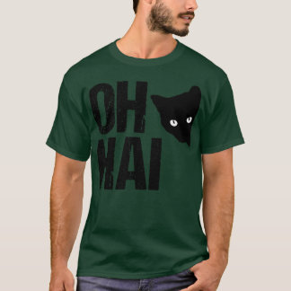 Camiseta Gracioso meme Oh Hai