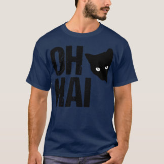 Camiseta Gracioso meme Oh Hai