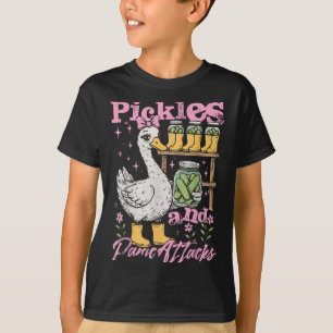 Camiseta Gracioso Meme Pickle Cucumber Pickles Y Pánico