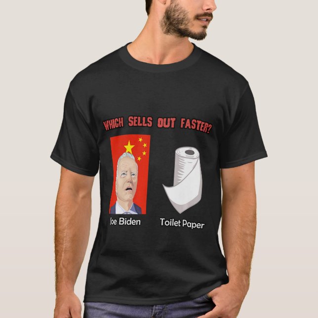 Camiseta Gracioso meme político satírico Joe Biden China (Anverso)