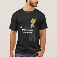 Gracioso Meme Shiba "Más Que Un Meme" Para Dogecoi