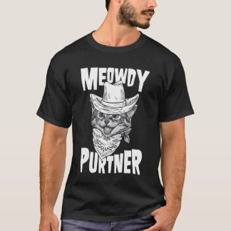 Camiseta Gracioso Meowdy Purtner