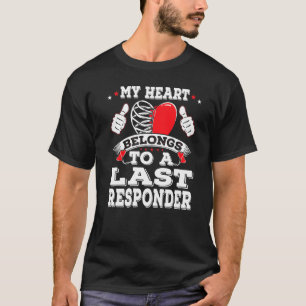 Camiseta Gracioso Mi Corazón Pertenece A Un Último Responde