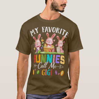 Camiseta Gracioso, mis conejitos favoritos me llaman famili