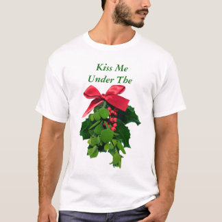 Camiseta Gracioso Mistletoe Shirt