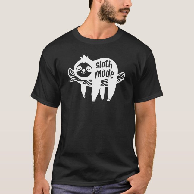 Camiseta Gracioso modo eslovaco blanco mordaza (Anverso)