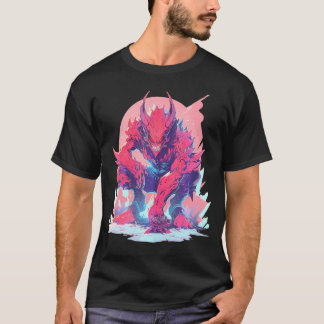 Camiseta Gracioso Monster Cute Personalizado Comic Graffit 