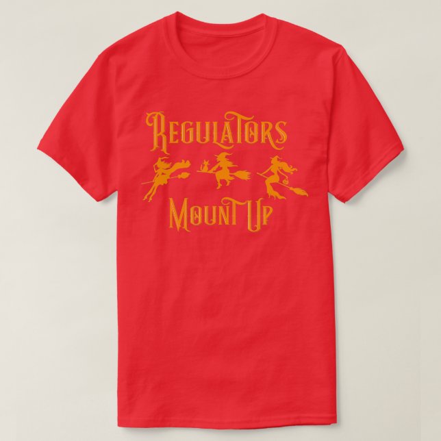 Camiseta Gracioso montaje de los reguladores de brujas de H (Diseño del anverso)