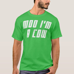Camiseta Gracioso Moo Soy una granja campesina campesina de