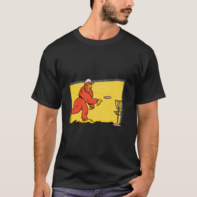 Camiseta Gracioso Motif De Golf De Disco Para Los Jugadores (Anverso)