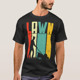Camiseta Gracioso Mow Lawn Mowing Landscaping Mower Farm Ga