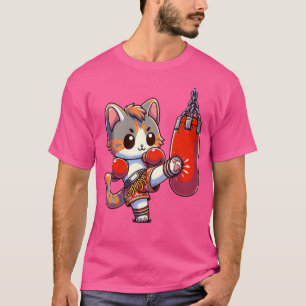Camiseta Gracioso Muay Thai Kickboxing Boxeo Tailandés Muay