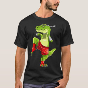 Camiseta Gracioso Muay Thai T-rex - Boxeo tailandés