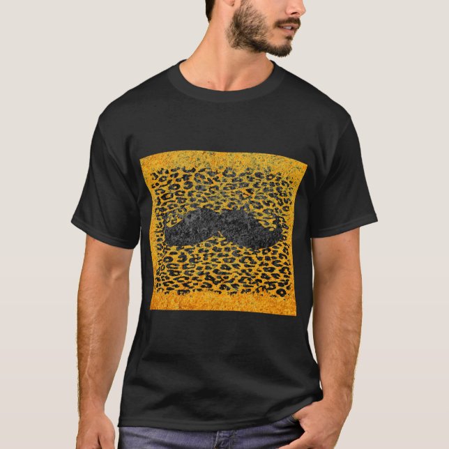 Camiseta Gracioso Mustache Vintage #4 (Anverso)