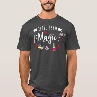 Camiseta Gracioso Nail Tech T Regalos Nail Technician Sumin