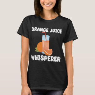 Camiseta Gracioso Naranja Juice Whisperer Apparel Naranja J