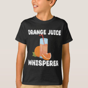 Camiseta Gracioso Naranja Juice Whisperer Apparel Naranja J