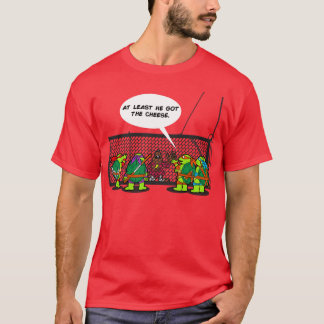 Camiseta Gracioso Ninjas Hilarious Turtle Rat Trap Toque