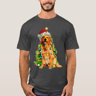 Camiseta Gracioso niño Christmasree Dog Lover