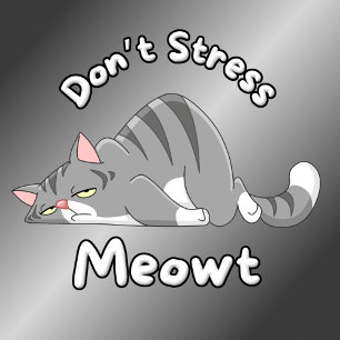 Camiseta Gracioso no enfades a Meowt Cat