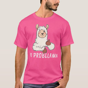Camiseta Gracioso No Hay Problema Llama Lama Alpaca Ovejas