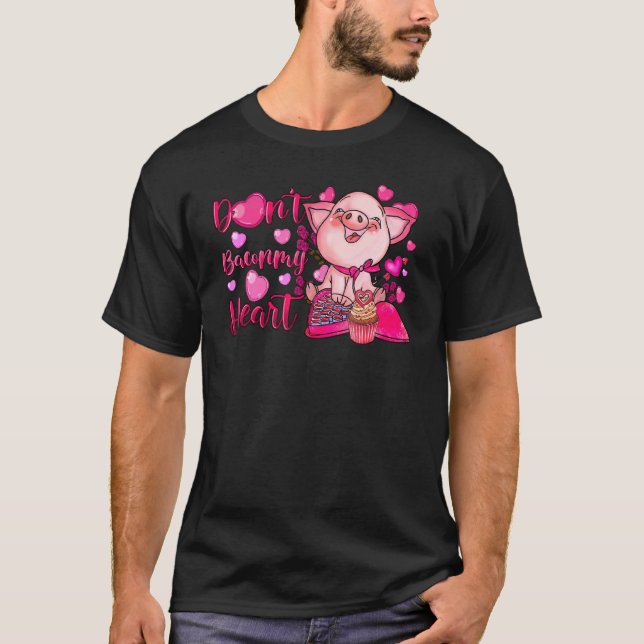 Camiseta Gracioso no me salpiques el día de San Valentín (Anverso)