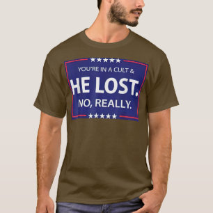 Camiseta Gracioso No Realmente Perdió Y Estás En Un Culto 