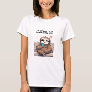 Camiseta gracioso - "No soy perezoso, estoy en ene