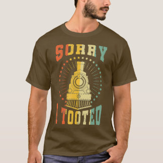 Camiseta Gracioso obsequio de conductores de trenes Pun