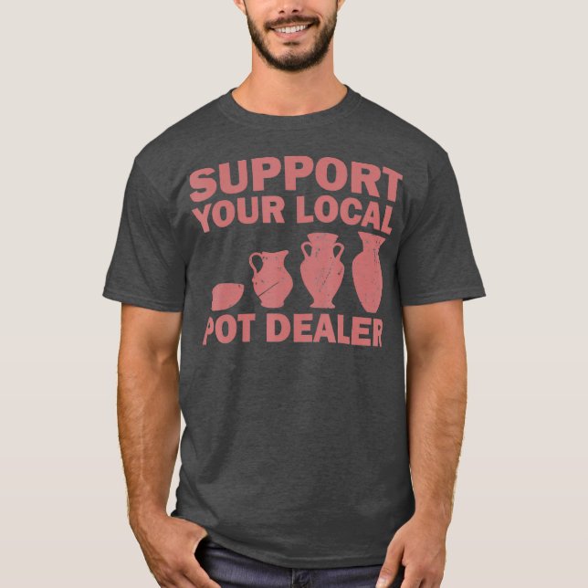 Camiseta Gracioso obsequio de vendedoras para artistas de l (Anverso)